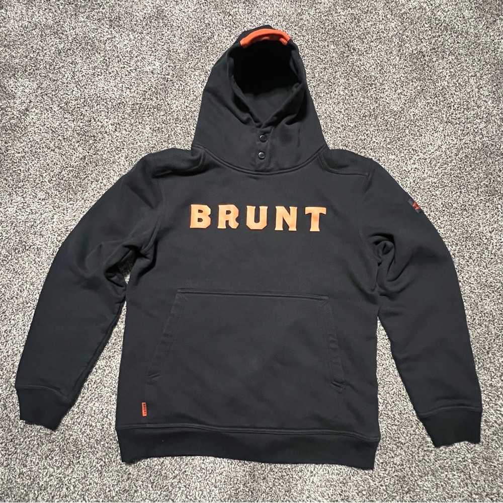 Brunt WorkWear Men’s Medium Shevlin Black Hoodie